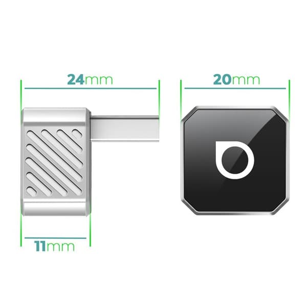 USB-adapter - AVIZAR - Ottocast Mini - USB / USB-C - Trådlös CarPlay & Android Auto - Bluetooth & Wi-Fi