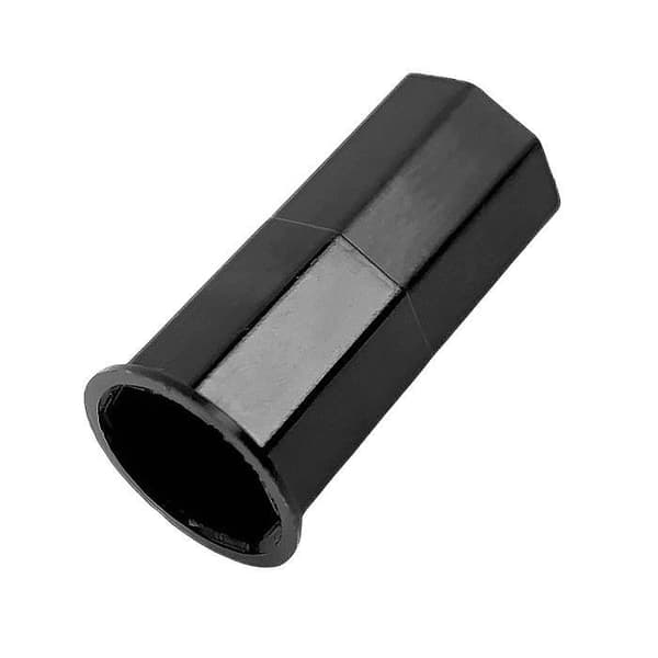 Cache hexagonal rör i järn för Trottinette Zero 10, 9 och 8 Original Zero svart