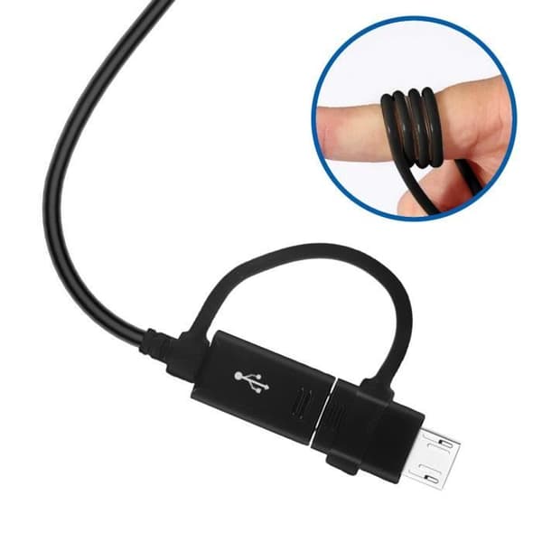 Kabel - SAMSUNG - Micro-USB / USB typ-C - 1.5m - Snabbladdning - Dataöverföring