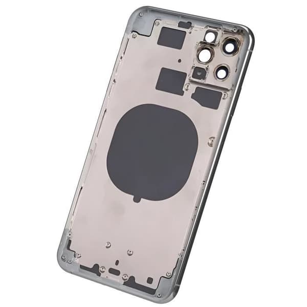 Chassi iPhone 11 Pro Max - AVIZAR - Silver - Utbyte - Hållbar - Kvalitetskontroll