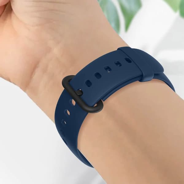 Armband för Xiaomi Redmi Watch 2 Lite / Redmi Watch 2 Bumper Silikonblå