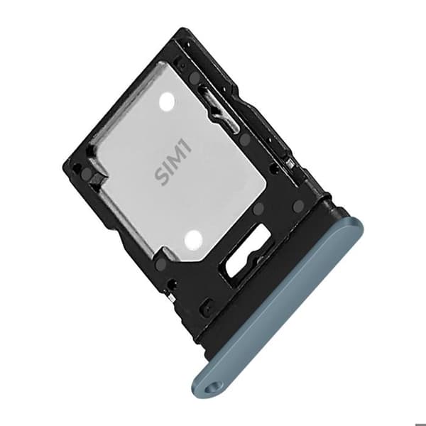 SIM-kortsfack för Redmi Note 14 Pro 4G Dual nano SIM / nano SIM och microSD Blå