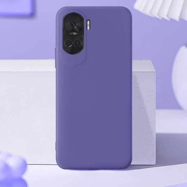 Fodral - AVIZAR - Honor 90 Lite - Halvstyv - Soft-touch - Lila