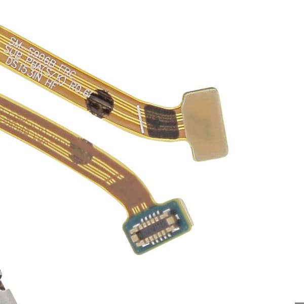 Nappe Ström och Volym Kompatibel Galaxy S22 / S22 Plus Grå