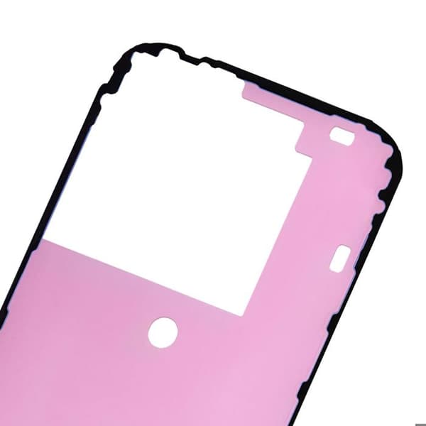 Bakre glaslim för iPhone 16 Pro, kompatibel för byte, rosa