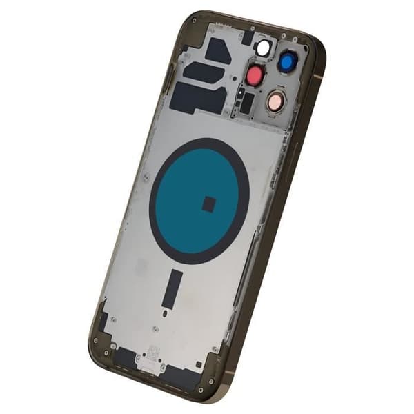 Chassi iPhone 12 Pro Max - AVIZAR - Guld bakstycke - Snabb reparation - Kvalitetsmaterial