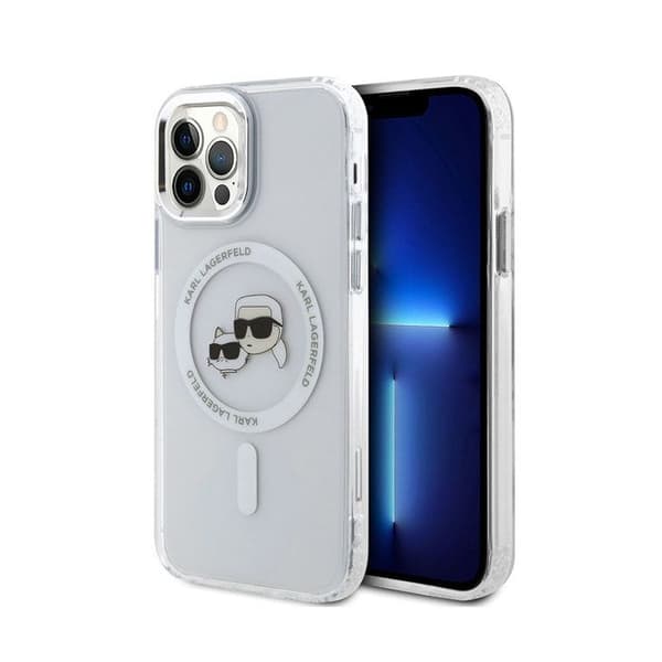 Coque Magsafe - KARL LAGERFELD - iPhone 12 / 12 Pro - Transparent - IML K&CH - Optimal skydd