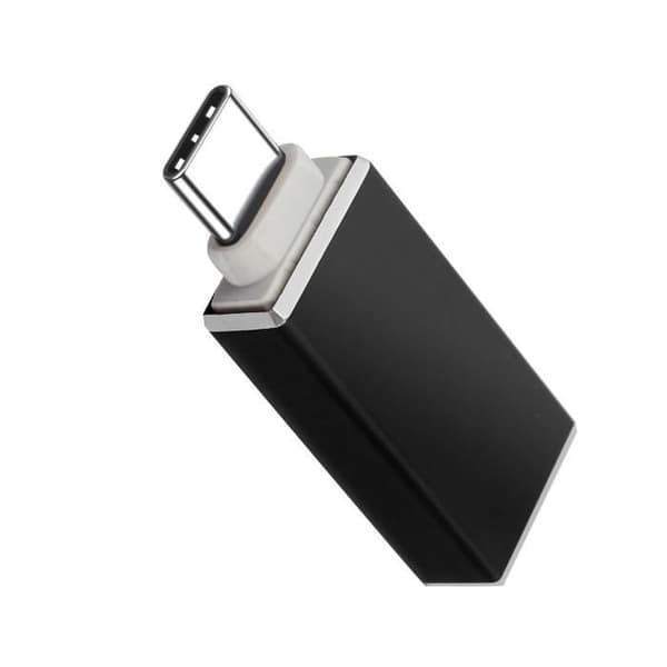 Adaptör - AVIZAR - USB-C - Snabb datatransfer - Svart