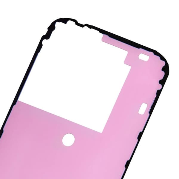 Bakre glaslim för iPhone 16 Pro, kompatibel för byte, rosa