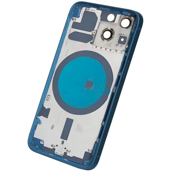 Chassi iPhone 13 Mini - AVIZAR - Bakpanel för ersättning - Blå - 100 g - Hög kvalitet