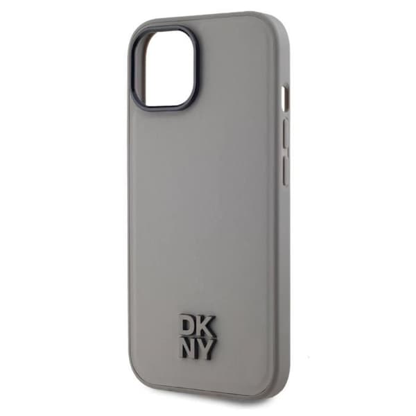 Bakskydd iPhone 15 - DKNY - MagSafe - Grå - Elegant och Semi-hård