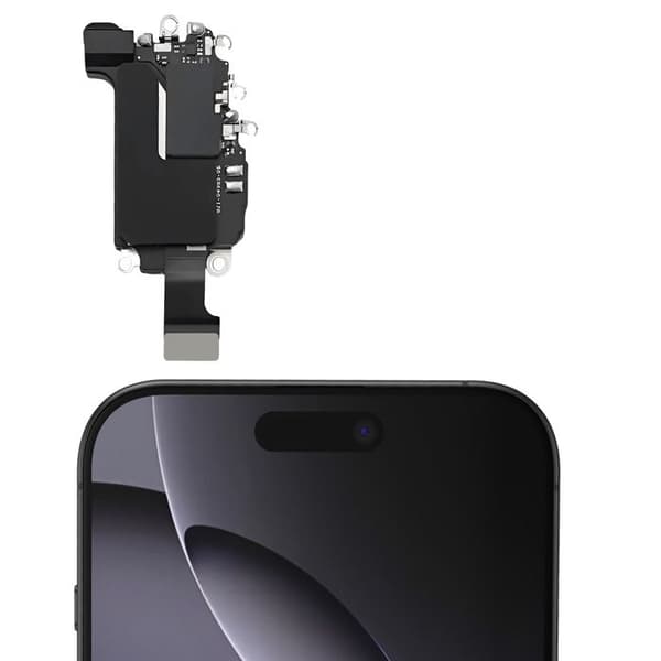 Intern högtalare för iPhone 16 Pro Max Svart