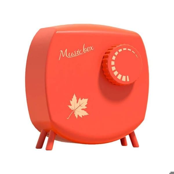 Orange Transistor Spelande Låda
