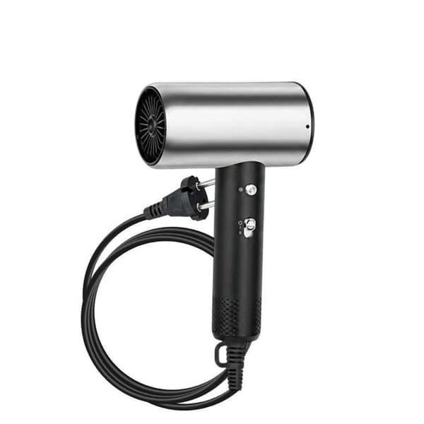 Ergonomisk Hårfön 1200W med Multiventilationssystem Svart / Silver