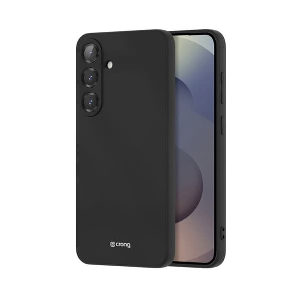 Skal - CRONG - Samsung Galaxy S25+ - Flexibelt silikon - Mikrofiberfoder - Heltäckande skydd