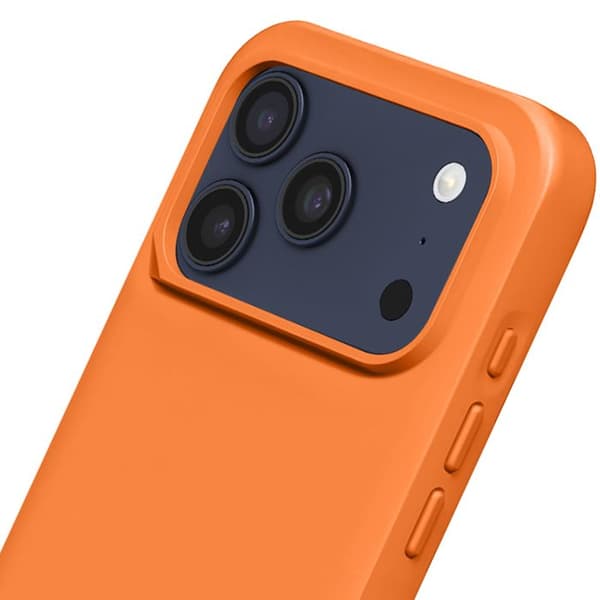 Skydd för iPhone 17 Pro Modell SolidX Stötsäker 3.5 m certifierad MIL-STD 810G Rhinoshield Orange