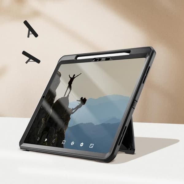 Coque Intégrale - Supcase - Unicorn Beetle Pro - Stötresistent - Ställbart Stöd - Svart