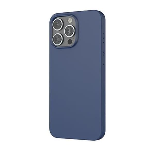 Skydd för iPhone 16 Pro Max - MW - Oleofobisk silikon - Represistent - Blå