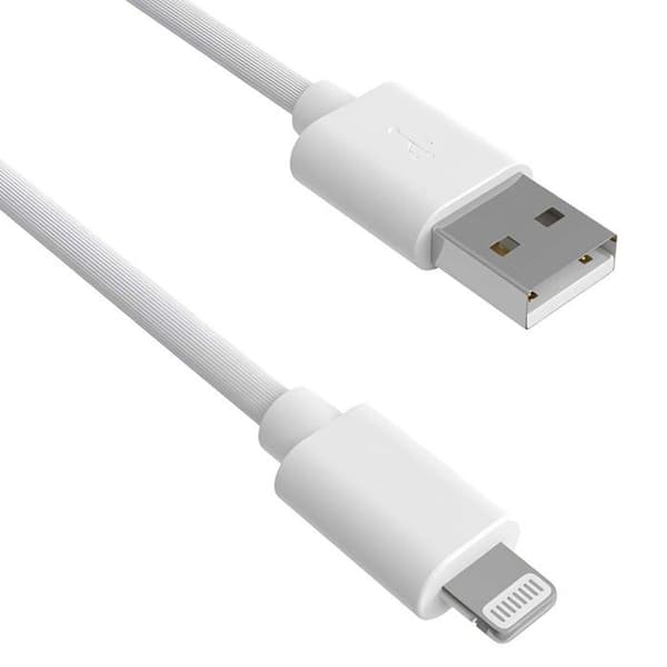 Pack Laddare USB-A 2.4A med USB-A till Lightning-kabel 1.5m Jaym Vit