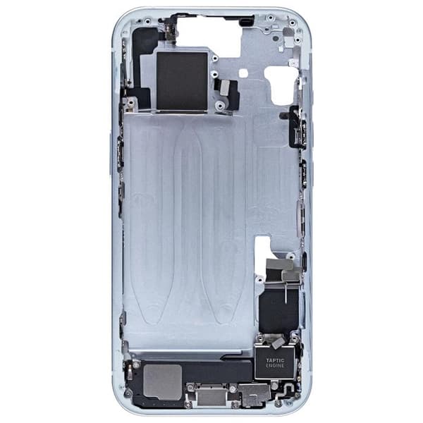 Centralt Chassi - AVIZAR - iPhone 15 - Blå - Precisionsjustering - Komponentsupport