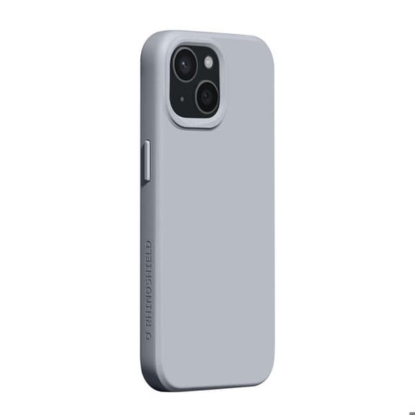 Skyddsfodral för iPhone 15 Plus Modell SolidX Ultra-resistent Rhinoshield Grå