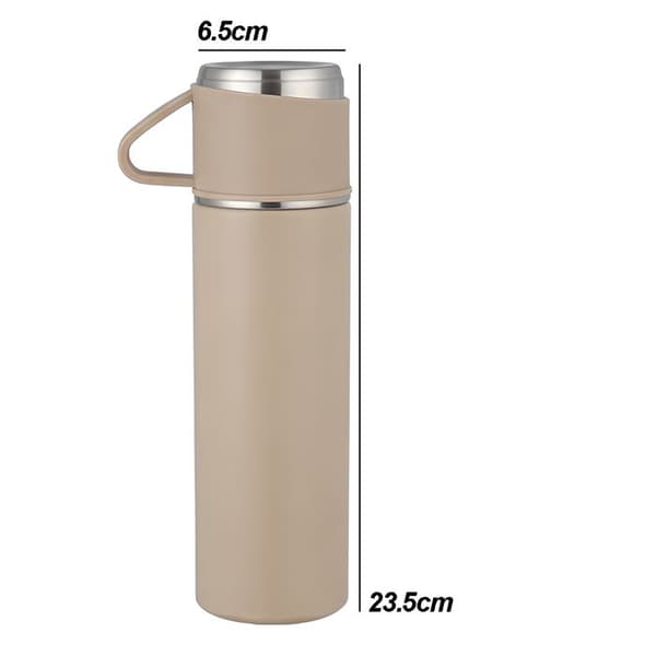 Vakuum Termos 500ml med Grått Tefilter