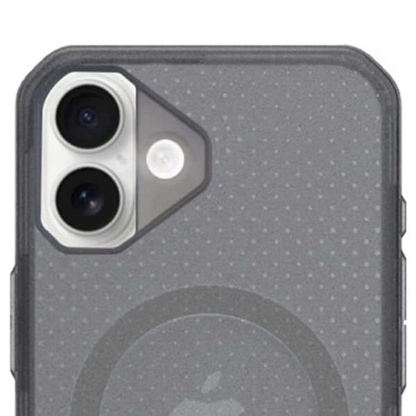 Coque för iPhone 17 Modell Dot MagSafe Ash Ultra Resistans UAG Grå