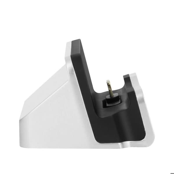 Lightning-laddningsdocka för iPhone Snabbladdning 18W med 1m kabel Silver