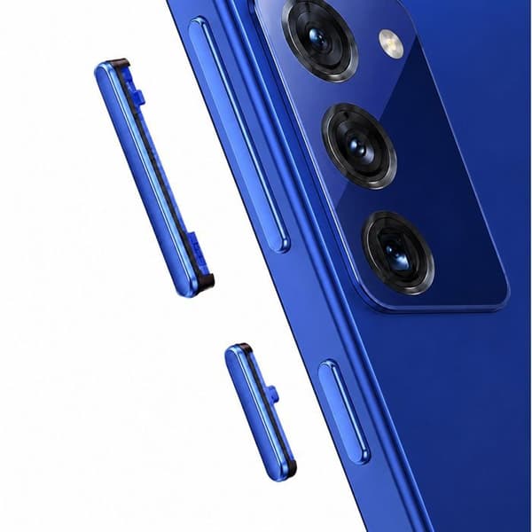 Ström- och volymknappar för Samsung Galaxy Note 20 / Note 20 Ultra Blå