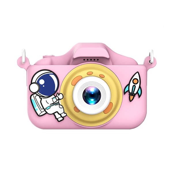 Digital Kamera - Modell Astro - Dubbelobjektiv - HD - Rosa