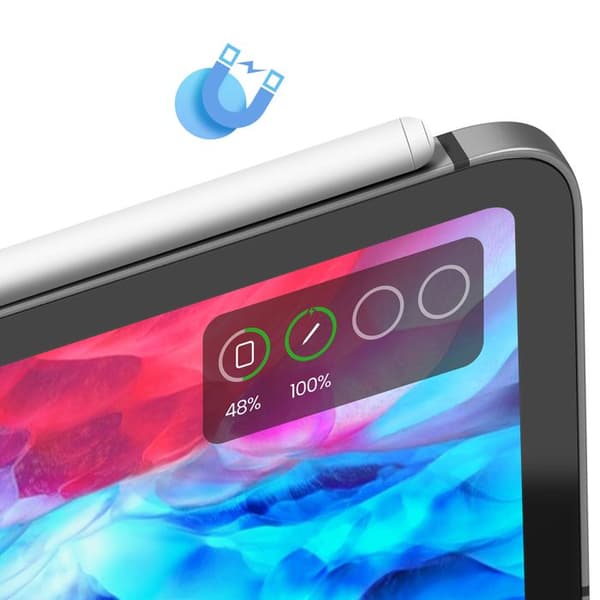 Bluetooth-stylus - APOKIN - iPad Pro - Magnetisk fästning - USB-C - Batteritid 9H