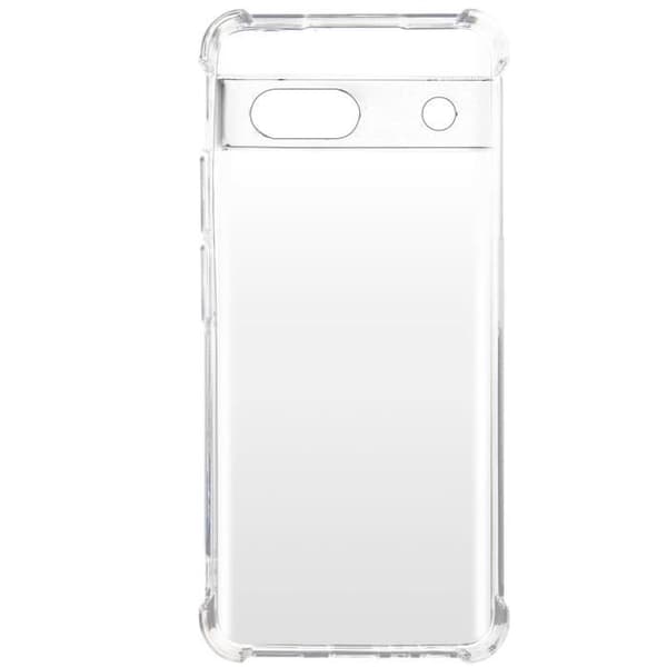 Skal - AVISERA - Google Pixel 7a - Silikon gel - Transparent - Stötsäker