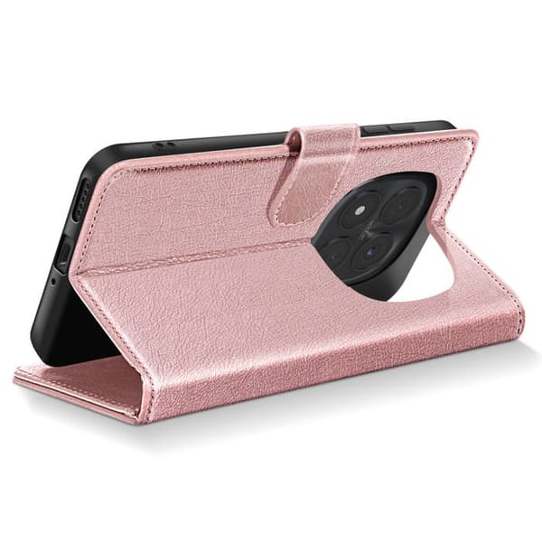 Xiaomi Redmi Note 15 Pro Plus 5G Chesterfield Plånboksfodral Ställfunktion Rosa