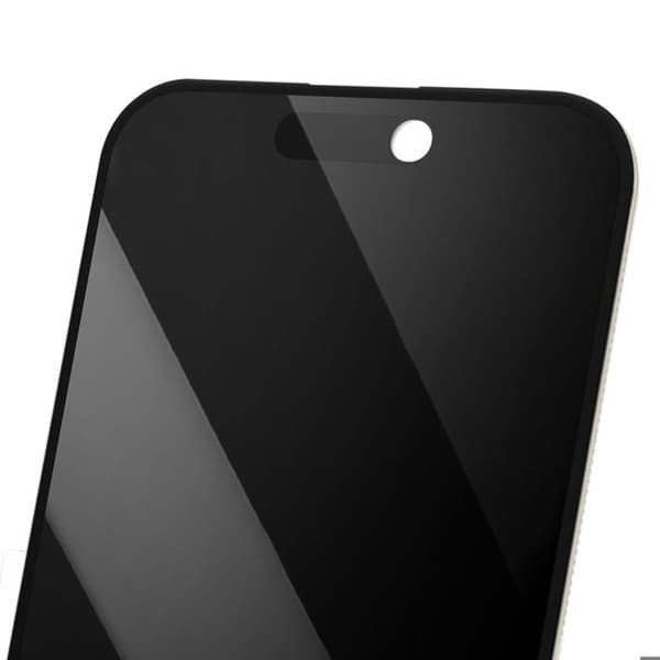 Skärm för iPhone 15 Pro Soft OLED-panel med responsiv touchglas svart