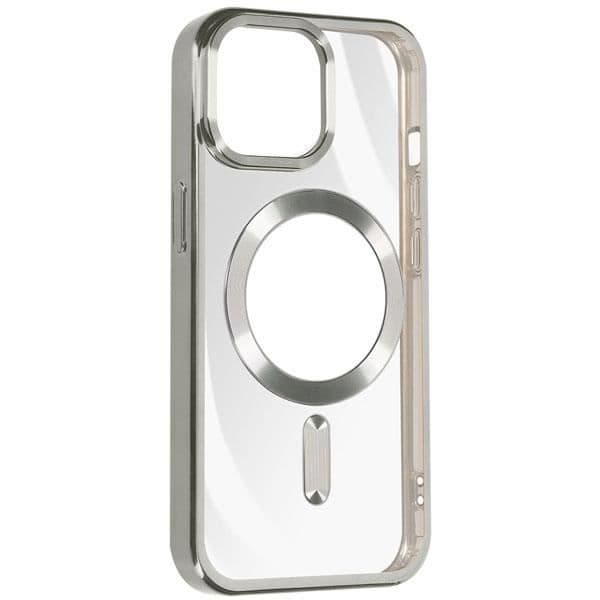 Coque MagSafe - Apple - iPhone 15 Pro - Silikon - Kameraskydd - Kromad Silver