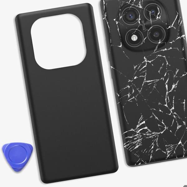 Batteri Cache för Redmi Note 14 Pro 4G Kompatibel Svart