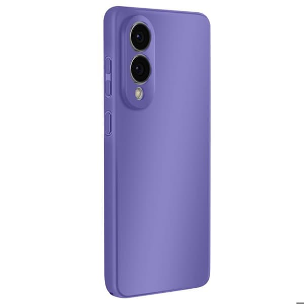 Coque för Galaxy S25 Edge Soft-Touch i Halvstyvt Lila