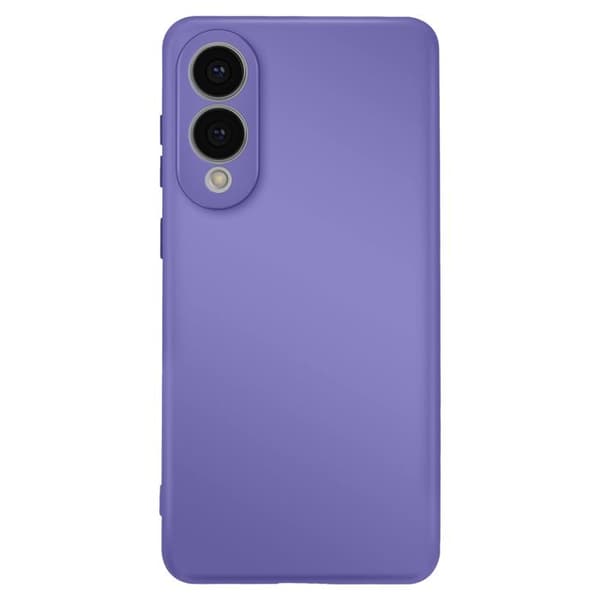 Coque för Galaxy S25 Edge Soft-Touch i Halvstyvt Lila