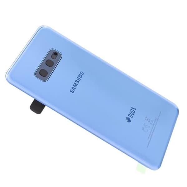 Batteri cache - Samsung - Galaxy S10e - Original - Bakfönster - Blå