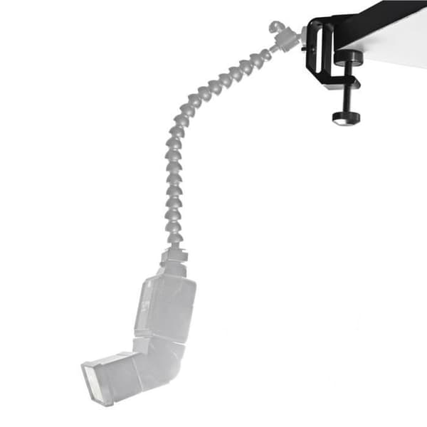 Support Adapter - AVIZAR - Universal Black - Solid fixering - Justerbar vinkel - Aluminium