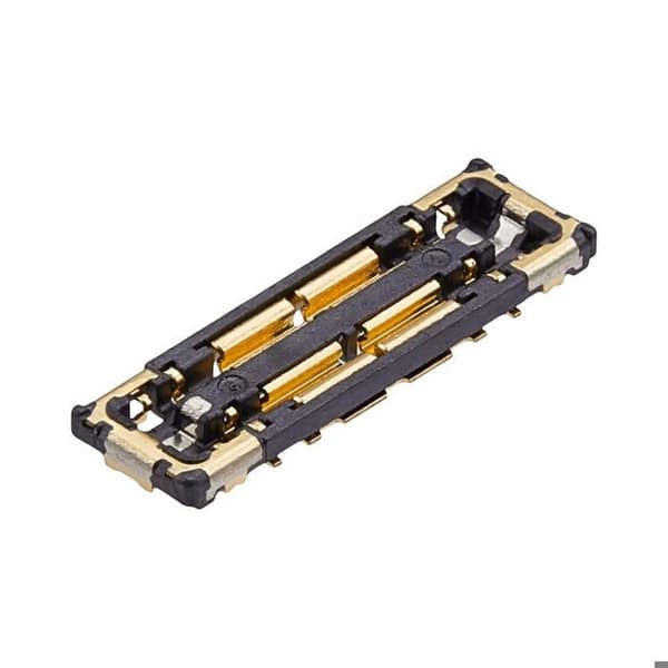 FPC-batterikontakt för iPhone 16 Pro / 16 Pro Max 4 stift svart