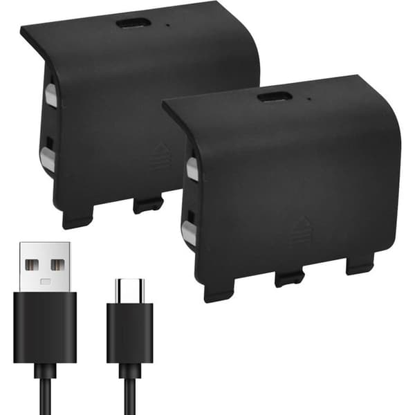 ONLAN Play & Charge Duo Kit med 2 batterier til Xbox Series-controllere