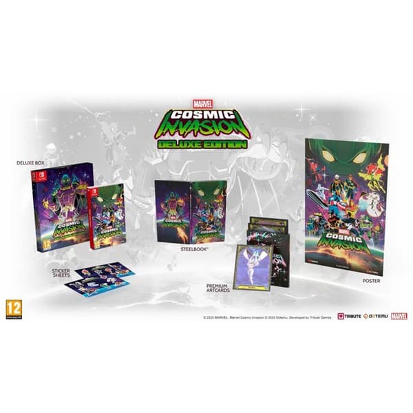 MARVEL Cosmic Invasion Deluxe Edition til Nintendo Switch – beat’em up (regionfri)