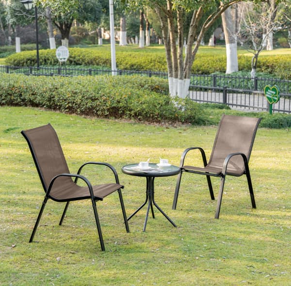 Leobert - Stol - Sofia - Brun - 56X43X91 Cm - Set Med 4