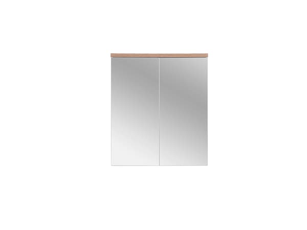 Spejlskab 60 Cm Med 2 Døre - Hvid