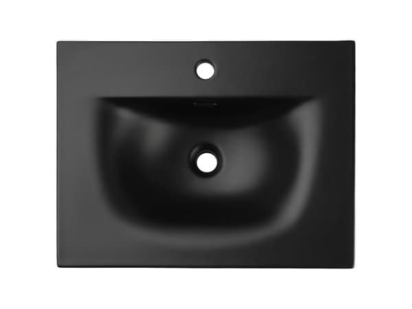 Ovanpåliggande Tvättställ 60 Cm - Svart