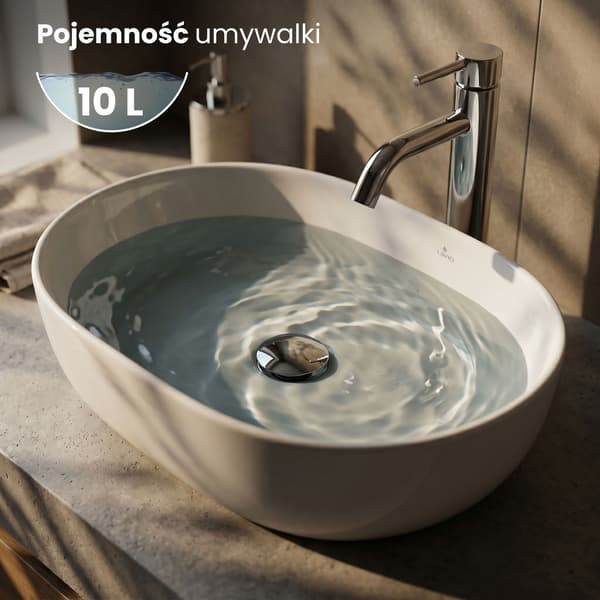 Akord Tvättställ Elipse Vit