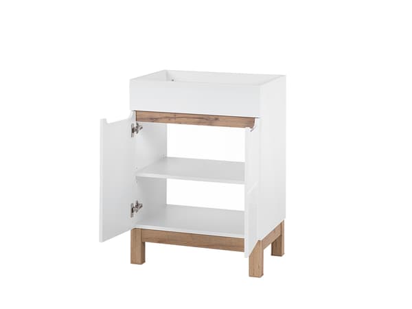 Vaskeskab 60 Cm Med 2 Døre