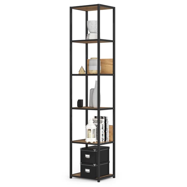 Akord Industriel Bogreol, Sort/Craft-Eg