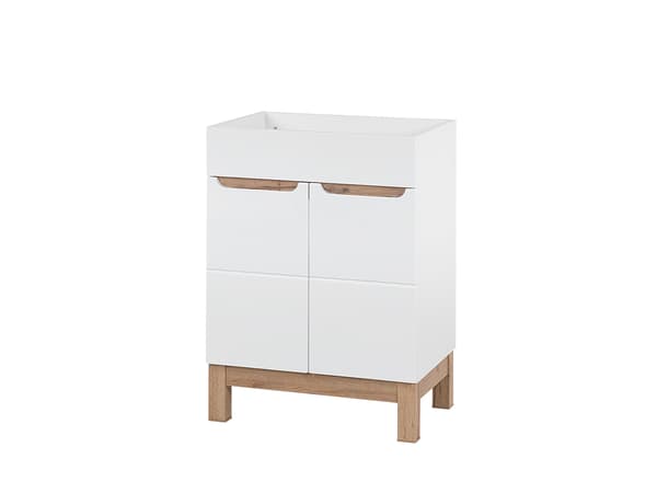 Vaskeskab 60 Cm Med 2 Døre